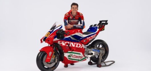 Honda Motorcycle Racer Luca Marini Injured